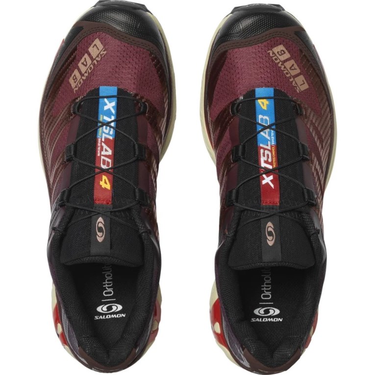 Burgundy Salomon Xt-4 Men's Sneakers | IE VA0138